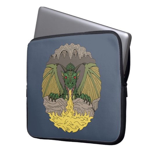 Cavern Dragon 2016 Laptopschutzhülle (Vorderseite Links)