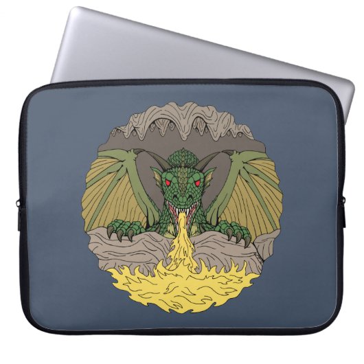 Cavern Dragon 2016 Laptopschutzhülle (Vorderseite)