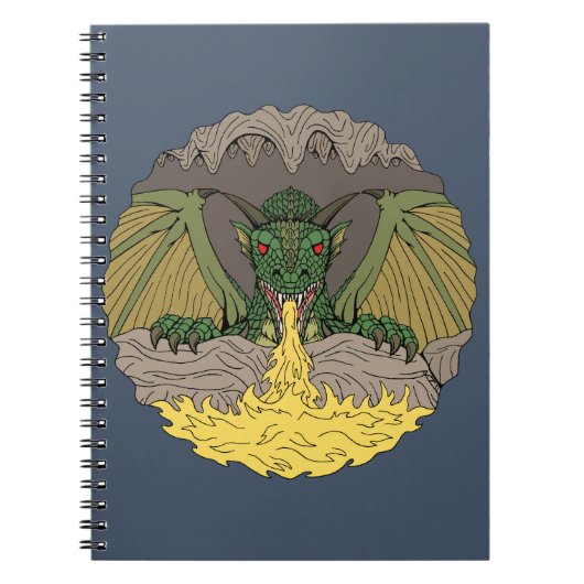 Cavern Dragon 2016 Notizblock (Vorderseite)