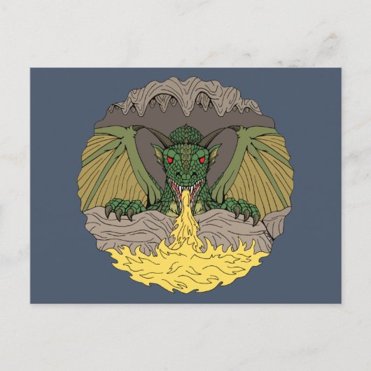 Cavern Dragon 2016 Postkarte (Vorderseite)