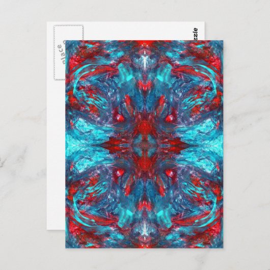 Cavern Fade Postkarte (Vorne/Hinten)