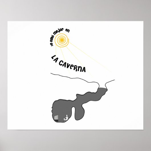 Caverna Gamer Poster (Vorne)