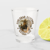 Caverns of Carlsbad, NM Schnapsglas (Vorderseite)