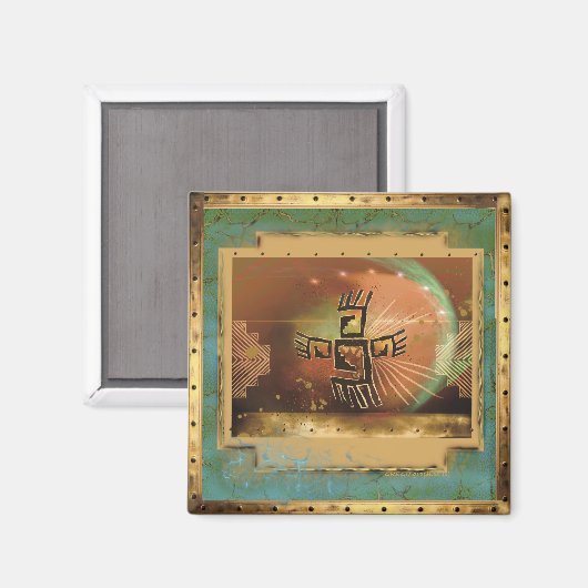 Cavers Dance for Peace - eine magnetische Interpre Magnet (Vorderseite/Rückseite)