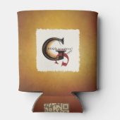 Cavers Dance for Peace Elegante Bronze Bar Dosenkühler (Rückseite)