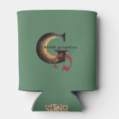 Cavers Dance for Peace Elegante Can Cooler und Cov Dosenkühler (Rückseite)