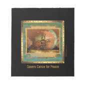 Cavers Dance for Peace - kleines Notizblock (Vorderseite)