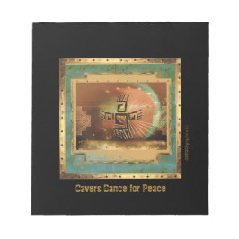 Cavers Dance for Peace - kleines Notizblock