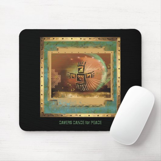 CAVER'S DANCE for PEACE Mouse Pad Mousepad (Mit Mouse)