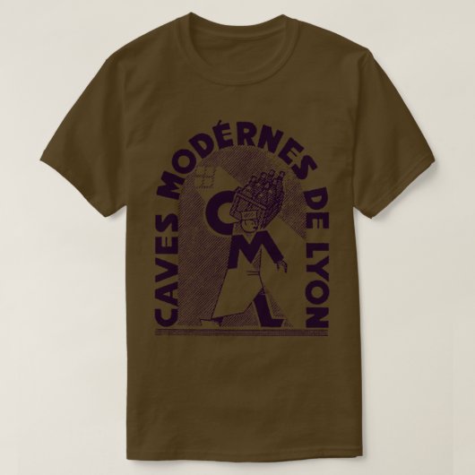 Caves Modernes De Lyon T-Shirt (Design vorne)