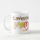 Cavestie Hundezucht-Mama-Geschenk Kaffeetasse (Links)