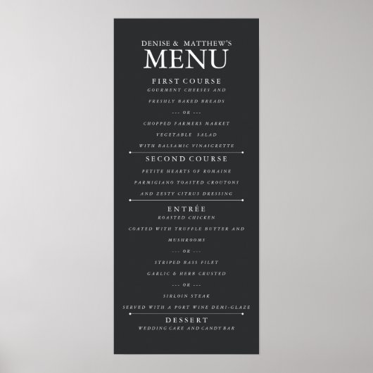 Caviar Gray Poster (Vorne)