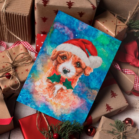 Cavoodle Breed Dog Weihnachten