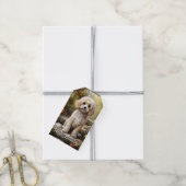 Cavoodle/Cavapoo Personalisiert Geschenkanhänger (Mit Garn)