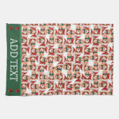 Cavoodle Christmas Dog Geschirrtuch (Horizontal)