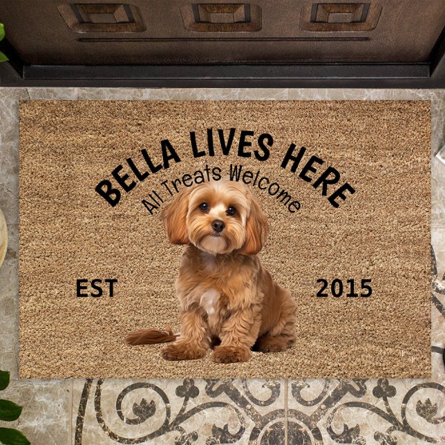 Cavoodle Personalisiert Dog Lover Doormat Fußmatte (Von Creator hochgeladen)