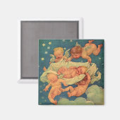 Cavorting Cherubs Magnet (Vorderseite/Rückseite)