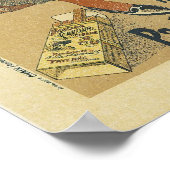 Cavour Cigars Vintages Französisch Poster (Ecke)