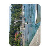 Cavtat, Kroatien Blick auf den Wasserurlaub Magnet (Vertikal)