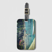 Cavtat, Kroatien Sicht auf das Wasser Gepäckanhänger (Vorderseite Vertikal)