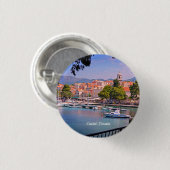 Cavtat, Kroatien Sicht auf die Stadt Button (Vorne & Hinten)