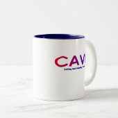 CAVU ZWEIFARBIGE TASSE (VorderseiteRechts)