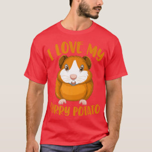 Cavy Liebhaber Guinea Schweinebesitzer ich Liebe m T-Shirt