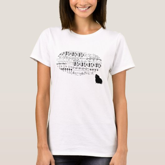 Cavyart Piggytalks Ｔｅｅ　（Longhaired） T-Shirt (Vorderseite)