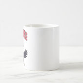CAW-FFEE Funny Crow Coffee Lover Kaffeetasse (Mittel)