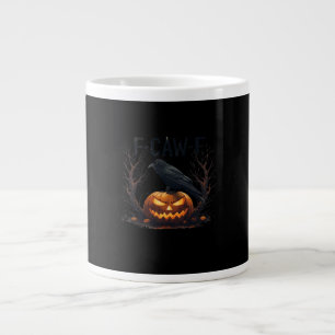 Caw-F's Gruseliger Kürbis Halloween-Klassiker Jumbo-Tasse