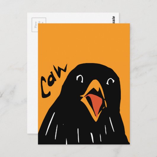 Caw Postkarte (Vorne/Hinten)