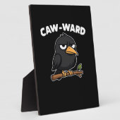 Caw-Ward Funny Quote Fotoplatte (Seite)