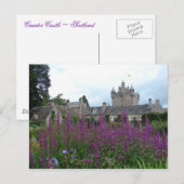 Cawdor Castle Postkarte (Vorne/Hinten)