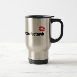 Cawfeetawk Reisebecher