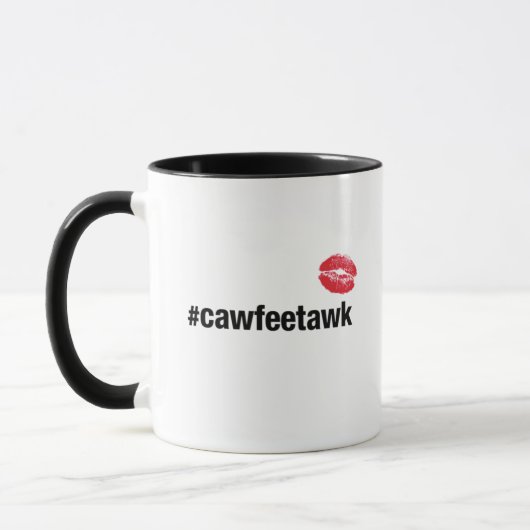 #cawfeetawk Tasse (klein) (Links)