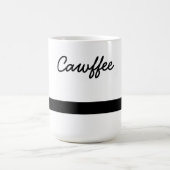 Cawffee für Rachel Kaffeetasse (Mittel)