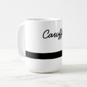 Cawffee für Rachel Kaffeetasse (Vorderseite Links)