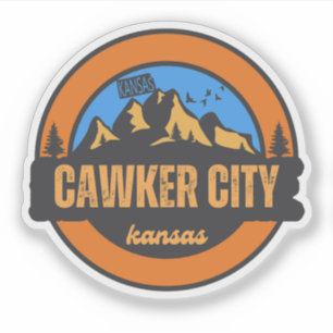 Cawker City, Kansas Aufkleber
