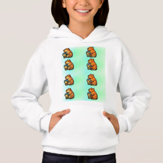Caybara trinkt Boba Hoodie