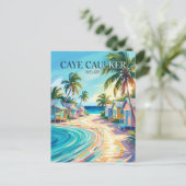 Caye Caulker Belize Postkarte (Stehend Vorderseite)