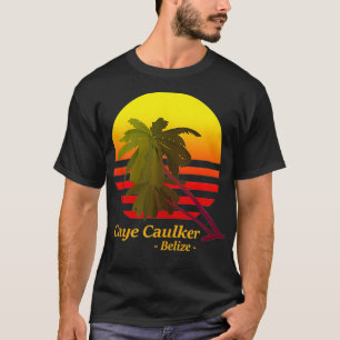 CAYE CAULKER, LIZE STRAND SONNENGESCHIRR KLEINE IN T-Shirt