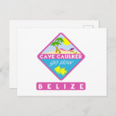 Caye Caulker Postkarten (Vorne/Hinten)