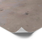 Caye Caulker Stingray Sunset Poster (Ecke)