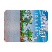 Cayenne, die Eingangstür von Französisch-Guayana Magnet (Horizontal)