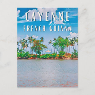 Cayenne, die Eingangstür von Französisch-Guayana Postkarte