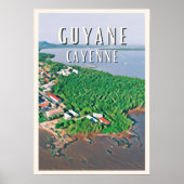Cayenne Foto Vintage Poster (Vorne)