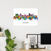 Cayenne French Guiana Skyline Poster (Heimbüro)