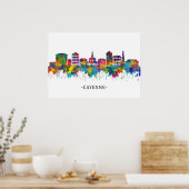 Cayenne French Guiana Skyline Poster (Küche)