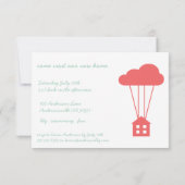 Cayenne House & Cloud Housewarming Einladung (Rückseite)