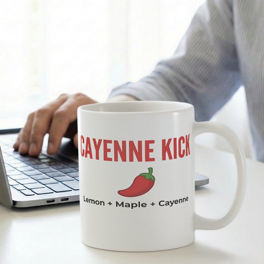 Cayenne Kick Lemon Maple Recipe Kaffeetasse